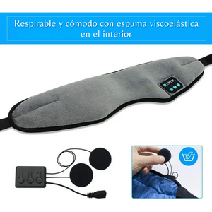 Antifaz auricular Bluetooth musica para dormir